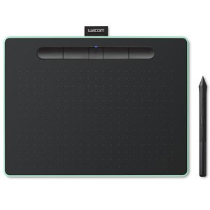 Wacom Intuos Medium Pen Tablet Bluetooth Wireless Pistachio