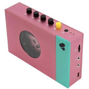 We Are Rewind Portable Cassette Player & Recorder - Edith, Pink & Gree