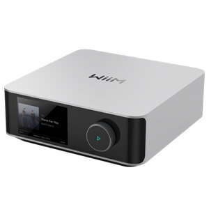 WiiM Amp Ultra Wireless Audio streaming Amplifier - Silver WiiM Amp Ultra Wireless Audio streaming Amplifier - Silver