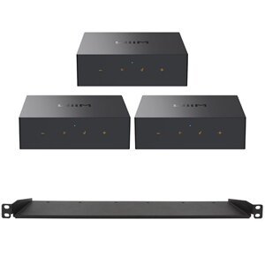 WiiM 3-Zone Rack mounted Audio Streamer Kit WiiM 3-Zone Rack mounted Audio Streamer Kit