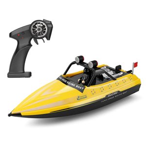 WLTOYS WL917 16km/h Remote Control Boat - Yellow