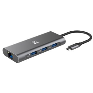 XtremeMac Type-C to USB-A Hub w/8 Ports