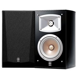 Yamaha NS-333 2-Way Bass Reflex Bookshelf Speakers Black Pair