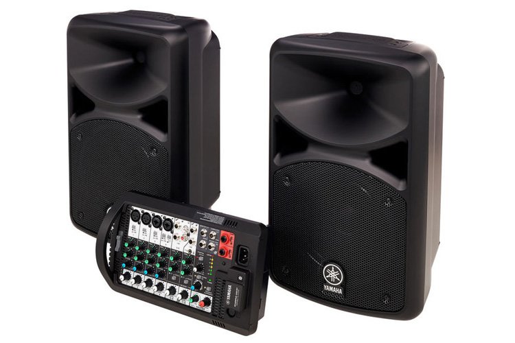 Yamaha 400 watt sales speakers