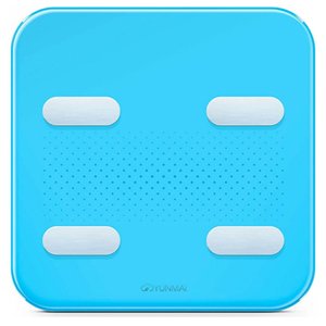 Yunmai S Color 2 Bluetooth Scale Weight Body Fat Composition BMI Blue