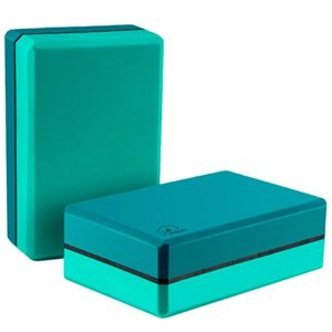 Yunmai Yoga Brick Set of 2 Foam Block High Density Odorless Green